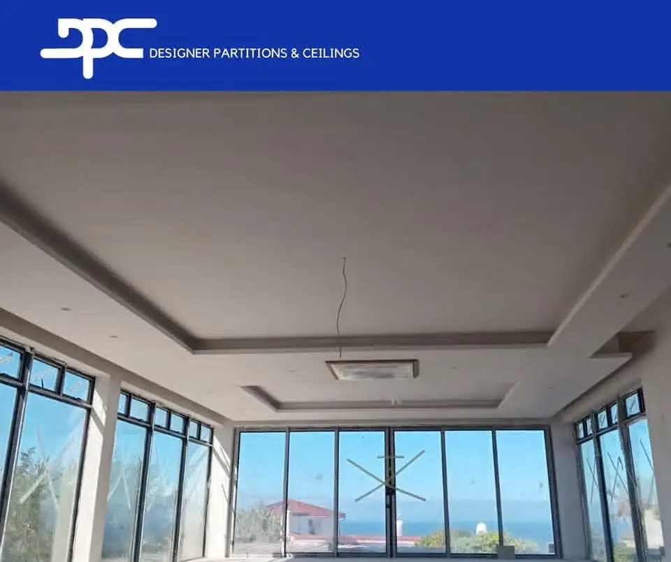 Bulkhead ceiling installation for a residential interior