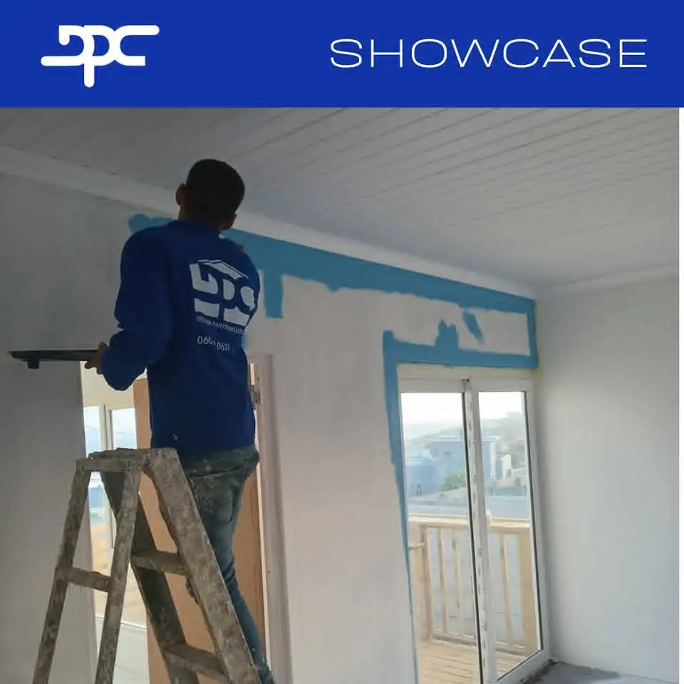 Painting preparation and final interior finishing